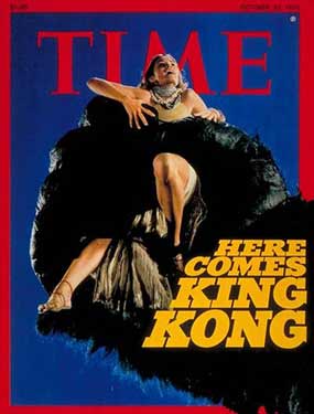 Time Magazine characterizes King Kong’s enthousiasm