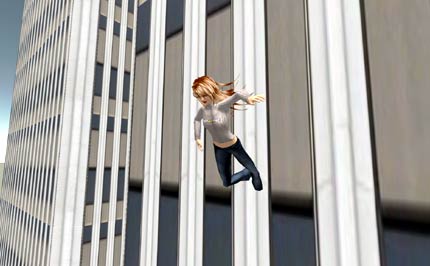 people jumping from world trade center holding hands