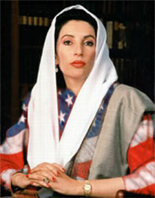 Benazir Bhutto in true colors