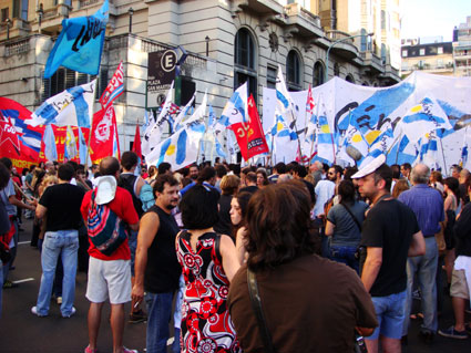 Argentina protestors