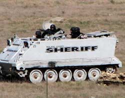 Texas Rangers advanced on the YFZ ranch prepared for resistance